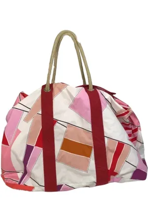 Hermès Femme, Pre-owned, Multicolore, Taille: ONE Size Pre-owned Coton sacs-de-voyage