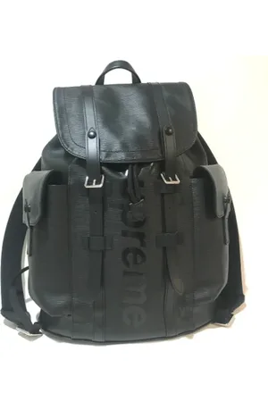 LOUIS VUITTON Homme, Pre-owned, Noir, Taille: ONE Size Pre-owned Cuir sacs-ports-paule
