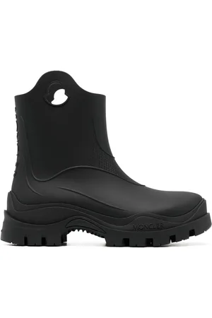 Moncler Femme, Chaussures, Noir, Taille: 36 EU Bottes de pluie élégantes pour tous les temps