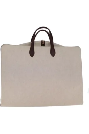 Hermès Unisex, Pre-owned, , Taille: ONE Size Pre-owned Toile sacs-de-voyage