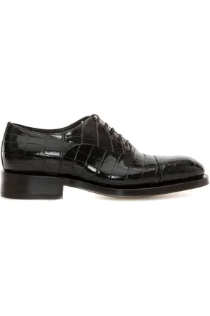 santoni Homme, Chaussures, Noir, Taille: 42 EU Chaussures Derby Classiques