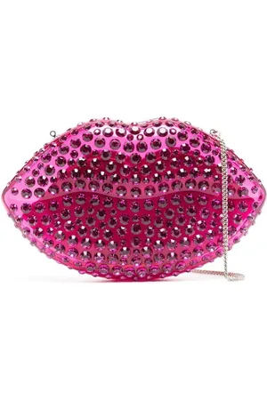 Aquazzura Femme, Sacs, Rose, Taille: ONE Size Élégant Sac Pochette Soirée