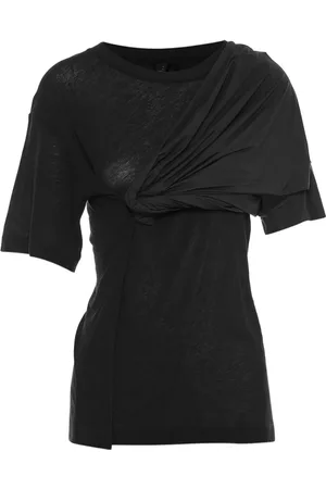 Unravel Project Femme, Tops, Noir, Taille: 38 FR Jersey T-shirt