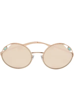 Bvlgari Femme, Pre-owned, Jaune, Taille: ONE Size Pre-owned Metal lunettes-de-soleil