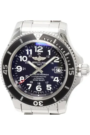 Breitling Pre-owned Homme, Pre-owned, Noir, Taille: ONE Size Pre-owned Metal montres