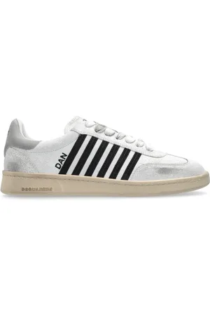 Dsquared2 Homme, Chaussures, Blanc, Taille: 41 EU Baskets Boxer