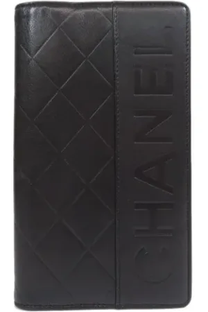 CHANEL Unisex, Pre-owned, Noir, Taille: ONE Size Pre-owned Cuir petite-maroquinerie