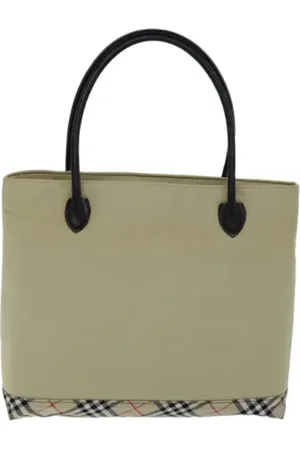 Burberry Femme, Pre-owned, , Taille: ONE Size Pre-owned Tissu cabas