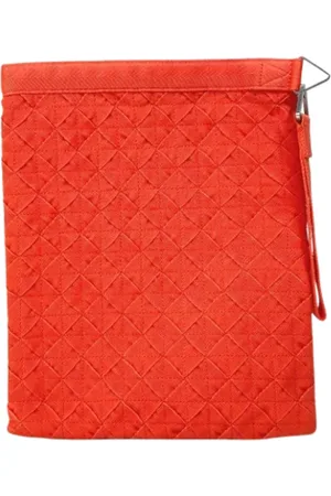 Bottega Veneta Femme, Pre-owned, Rouge, Taille: ONE Size Pre-owned Cuir pochettes-minaudieres