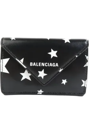Balenciaga Femme, Pre-owned, Noir, Taille: ONE Size Pre-owned Cuir petite-maroquinerie