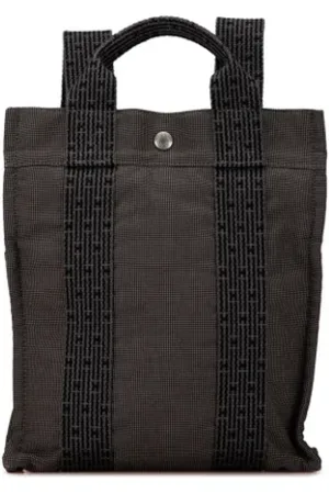 Hermès Femme, Pre-owned, Gris, Taille: ONE Size Pre-owned Toile sacs-hermes
