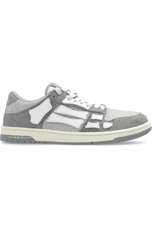 AMIRI Homme, Chaussures, Gris, Taille: 42 EU Chaussures de sport Crystal Skel Top Low