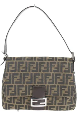 Fendi Femme, Pre-owned, Brun, Taille: ONE Size Pre-owned Toile sacs-fendi