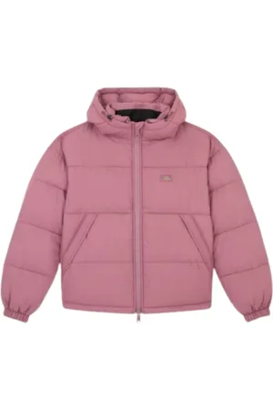 Dickies Femme, Vestes, Rose, Taille: 36 FR Doudoune Oversize Femme