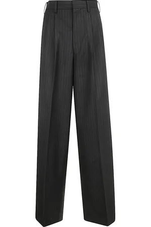 JUNYA WATANABE Femme, Pantalons, Noir, Taille: 42 FR Pantalon Femme Noir Gris