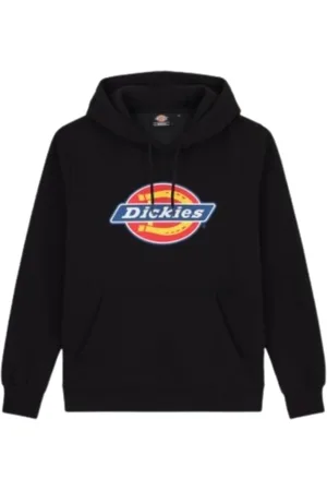 Dickies Homme, Sweatshirts et sweats à capuche, Noir, Taille: M Sweat à Capuche Logo pour Homme
