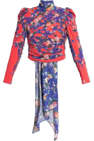 Diesel Femme, Blouses et Chemises, Multicolore, Taille: 36 FR Top T-Floyal