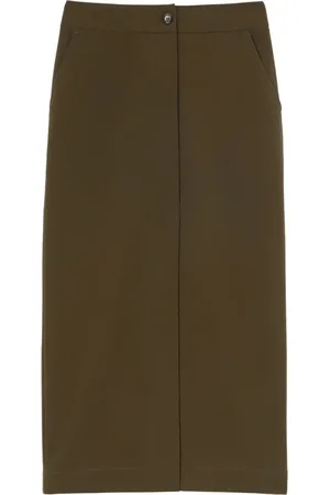 Pinko Femme, Jupes, Vert, Taille: 38 FR Jupe Style Lanterne