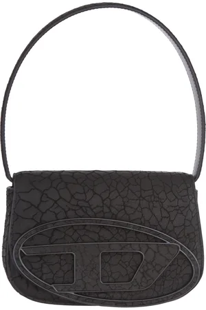 Diesel Femme, Sacs, Noir, Taille: ONE Size Sac 1DR en cuir craquelé