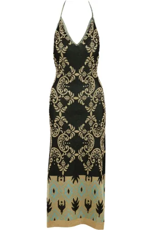 AKEP Femme, Robes, Multicolore, Taille: 36 FR Robe Multicolore Modèle Vskd05090 V1