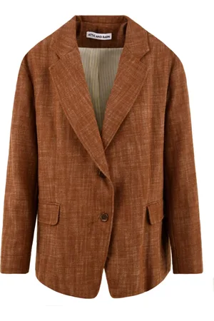 Attic and Barn Femme, Vestes, Brun, Taille: 38 FR Vestes Élégantes pour Vous