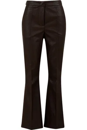 Beatrice B Femme, Pantalons, Noir, Taille: 40 FR Pantalon en éco-cuir Modèle 22Fa1716