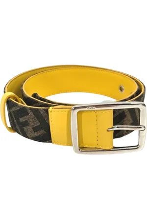 Fendi Unisex, Pre-owned, Brun, Taille: ONE Size Pre-owned Cuir ceintures