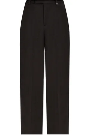 Burberry Homme, Pantalons, Brun, Taille: L Pantalon Plissé