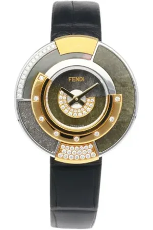 Fendi Unisex, Pre-owned, Multicolore, Taille: ONE Size Pre-owned Acier inoxydable montres