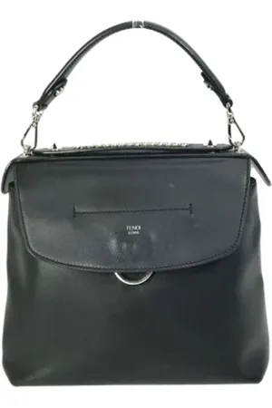Fendi Femme, Pre-owned, Noir, Taille: ONE Size Pre-owned Cuir sacs-fendi