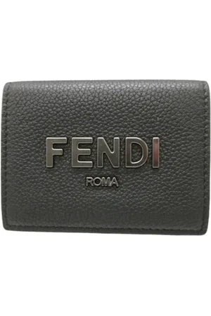 Fendi Unisex, Pre-owned, Noir, Taille: ONE Size Pre-owned Cuir petite-maroquinerie