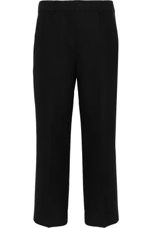 Totême Femme, Pantalons, Noir, Taille: 36 FR Pantalon court