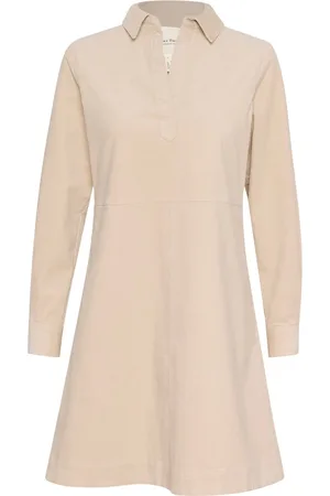 Part Two Femme, Robes, , Taille: 36 FR Robe Chêne Français avec Col en V