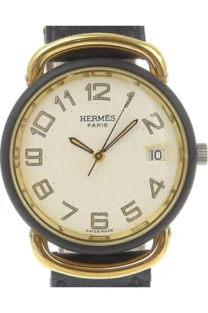 Hermès Homme, Pre-owned, Jaune, Taille: ONE Size Pre-owned Acier inoxydable montres