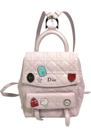 Dior Femme, Pre-owned, Rose, Taille: ONE Size Pre-owned Cuir sacs-dior
