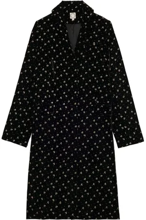 Inès de la Fressange Femme, Manteaux, Noir, Taille: 44 FR Franck Coat