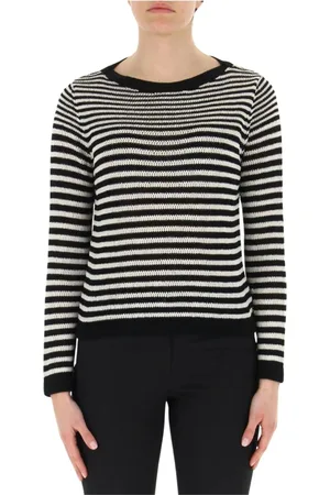 pennyblack Femme, Pulls, Noir, Taille: 42 FR Pull Tricot Élégant