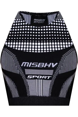 MISBHV Femme, Tops, Noir, Taille: 36/38 FR Débardeur Sport Active Classic