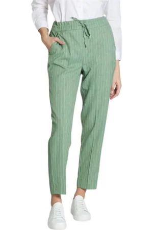 MARELLA Femme, Pantalons, Vert, Taille: 36 FR Pantalon Jerry Élégant