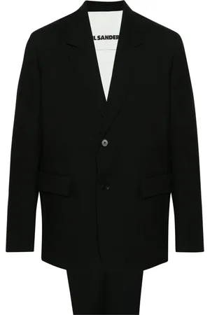 Jil Sander Homme, Costumes, Noir, Taille: L Élégant Costume Femme