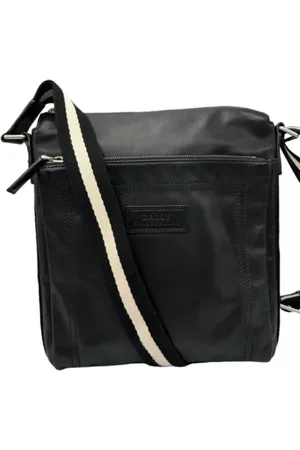 Bally Femme, Pre-owned, Noir, Taille: ONE Size Pre-owned Cuir sacs-ports-paule