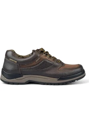 Mephisto Homme, Chaussures, Brun, Taille: 39 EU Chaussure imperméable à lacets - marron