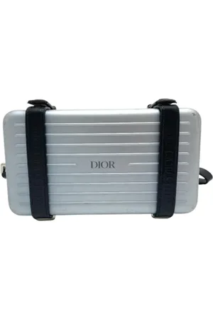 Dior Homme, Pre-owned, Bleu, Taille: ONE Size Pre-owned Tissu sacs-dior