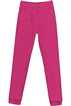 MC2 SAINT BARTH Femme, Pantalons, Rose, Taille: 40 FR Pantalon de jogging avec élastique cheville