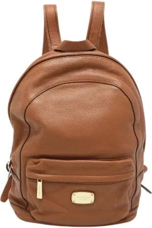 Michael Kors Femme, Pre-owned, Brun, Taille: ONE Size Pre-owned Cuir sacs-dos