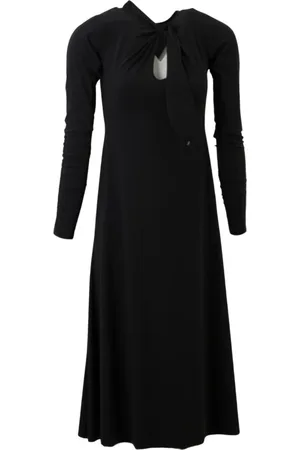 High Femme, Robes, Noir, Taille: 36 FR Robe Noire Évasée