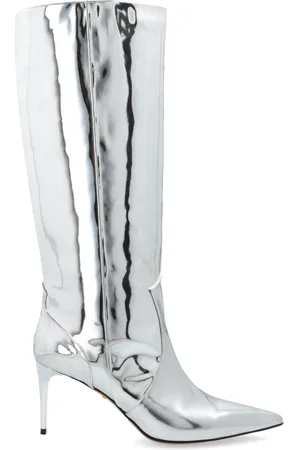 IRO Femme, Chaussures, Gris, Taille: 37 EU Bottes à talons Davyn