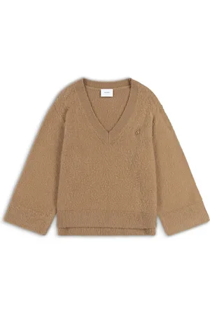 Axel Arigato Femme, Pulls, Brun, Taille: 38 FR Pull col en V pluie