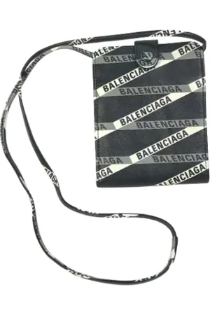 Balenciaga Homme, Pre-owned, Noir, Taille: ONE Size Pre-owned Cuir sacs-balenciaga