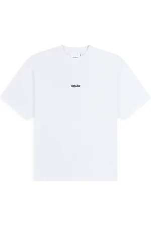 Axel Arigato Femme, Tops, Blanc, Taille: 38 FR Delulu Distressed T-Shirt